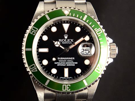 submariner rolex ghiera verde
